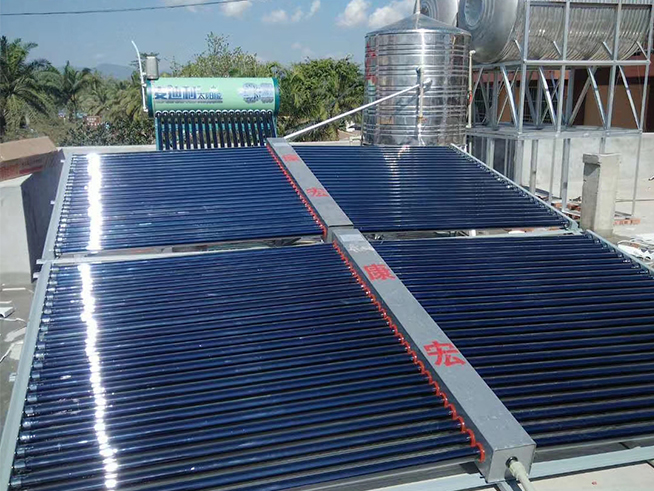 集中供熱太陽能熱水器