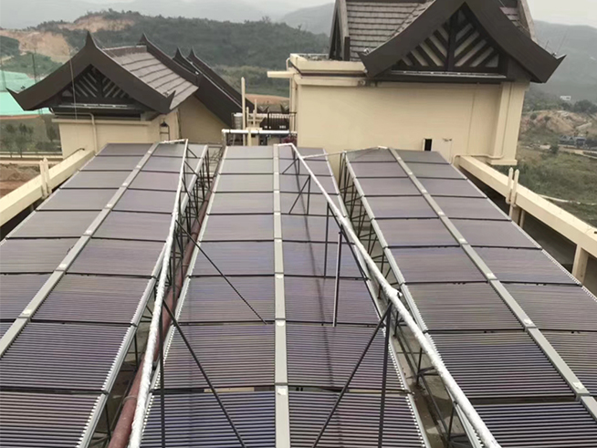 集中供熱太陽(yáng)能熱水器